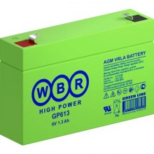 WBR GP 613 / 6 вольт / 1,3 а/ч - фото 4580