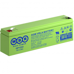WBR GP 1222 / 12 вольт / 2,3 а/ч - фото 4584