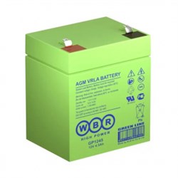 WBR GP 1245 / 12 вольт / 4,5 а/ч - фото 4596