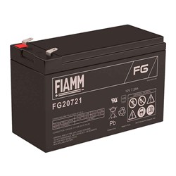 FIAMM Аккумулятор FIAMM FG20721 (12В, 7.2Ач) AGM - фото 4931