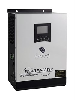 Sunways Инвертор Sunways UMX II MPPT 3024 (3000 Вт, 24В, MPPT) - фото 4977