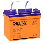 DELTA Аккумулятор Delta DTM 1233 L (12В, 33Ач) AGM