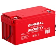 GENERAL SECURITY Аккумулятор General Security GS 65-12 (12В, 65Ач) AGM