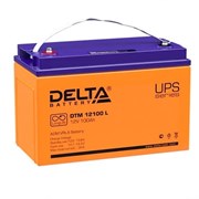 DELTA Аккумулятор Delta GX 12-100 (12В, 100Ач) GEL